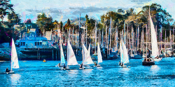 Back in the harbor