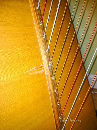 A small crack apeared last year and has been repaired